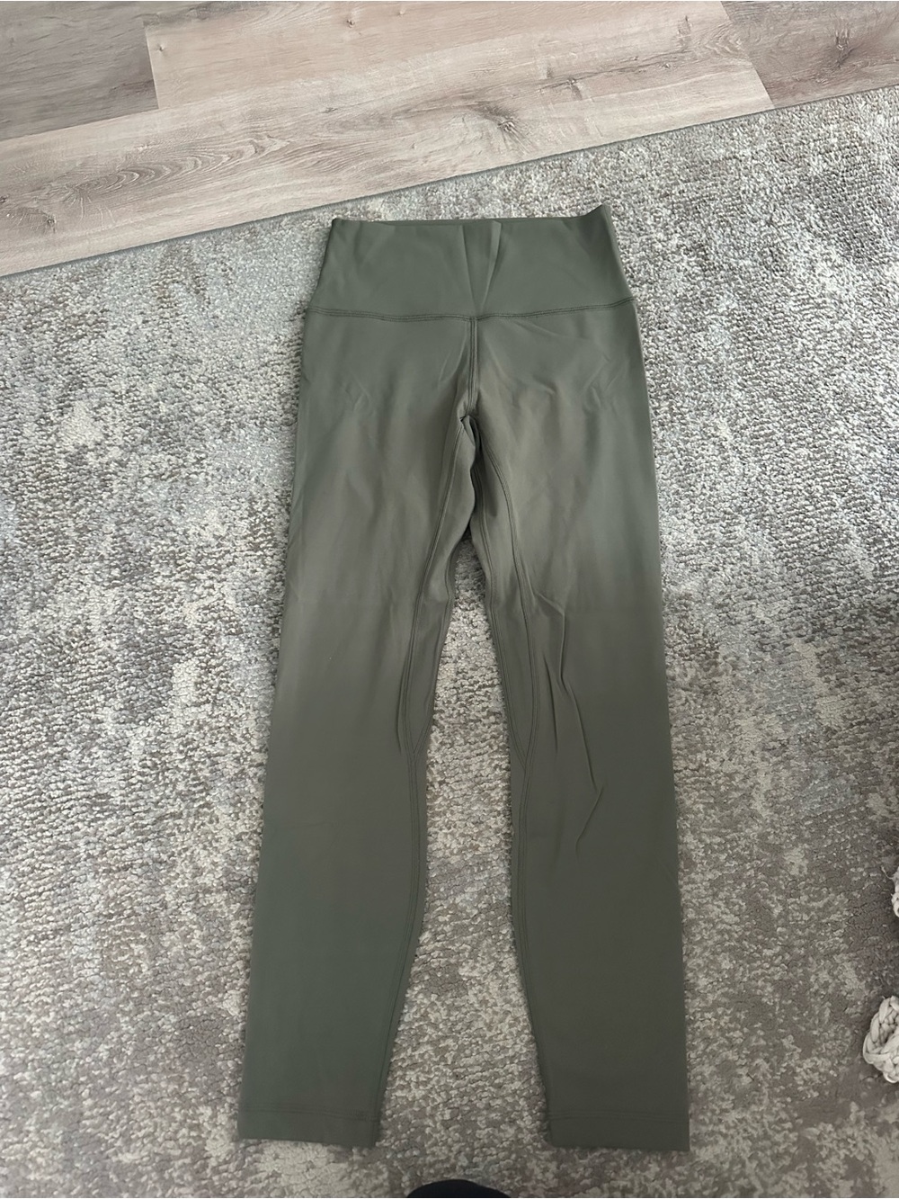 CRZ YOGA Olive Green High-Waist Leggings